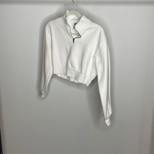 TNA | Cozy AF 1/4 Zip Sweater